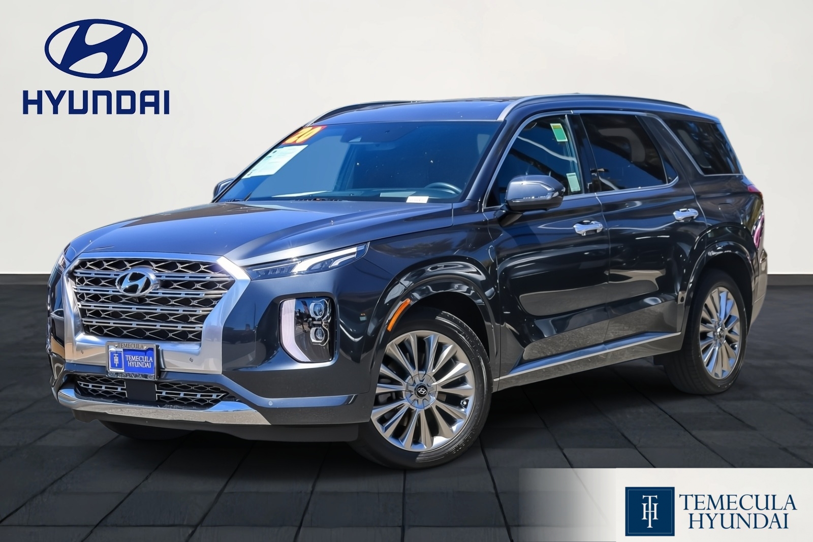Gray (Steel Graphite) 2020 Hyundai Palisade SUV / Crossover Front-Wheel Drive 8-Speed Automatic